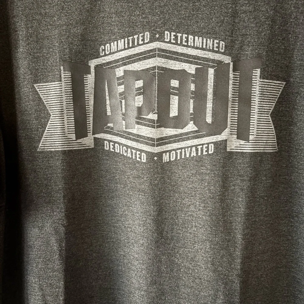 NWOT Officially licensed Tapout T-Shirt size XL. Short sleeve. Gray and black. - Picture 2 of 10